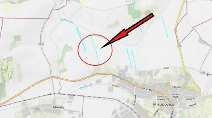 Prodej podílu pole, Bučovice, 1084 m2