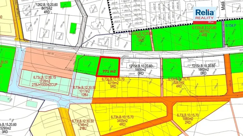 Prodej pozemku pro bydlení, Liberec, 771 m2