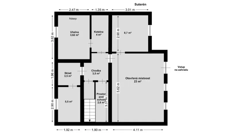 Prodej rodinného domu, Benešov, Hrubínova, 169 m2