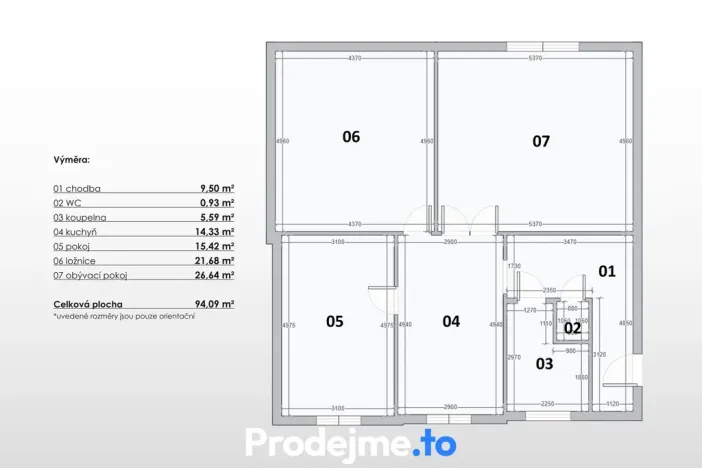 Prodej bytu 3+1, Znojmo, náměstí Svobody, 95 m2