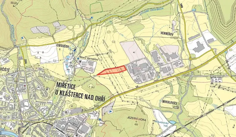 Prodej louky, Klášterec nad Ohří, 44719 m2