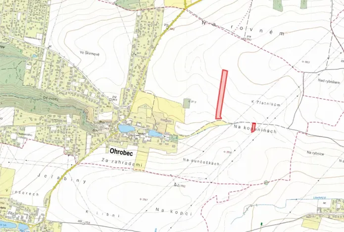 Prodej pole, Ohrobec, 16869 m2