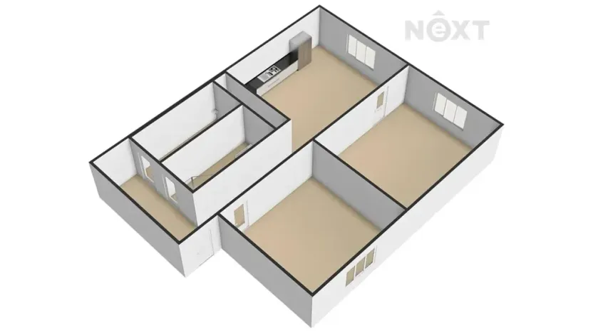 Prodej bytu 3+1, Vratimov, Na Vyhlídce, 60 m2