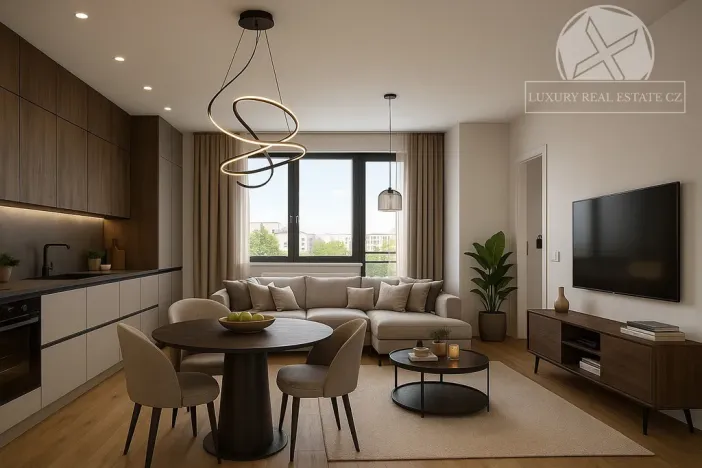 Prodej bytu 2+kk, Praha - Vysočany, Na výběžku, 54 m2