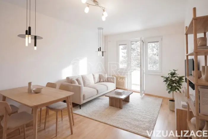 Prodej bytu 2+1, Praha - Strašnice, Kružberská, 51 m2