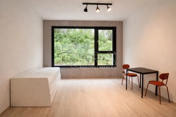 Pronájem bytu 1+kk, Praha - Hlubočepy, Na Zlíchově, 26 m2