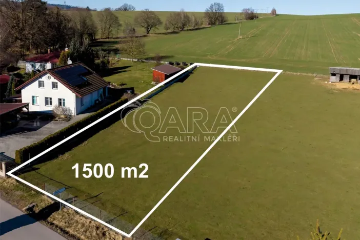 Prodej pozemku pro bydlení, Divišov - Radonice, 1500 m2