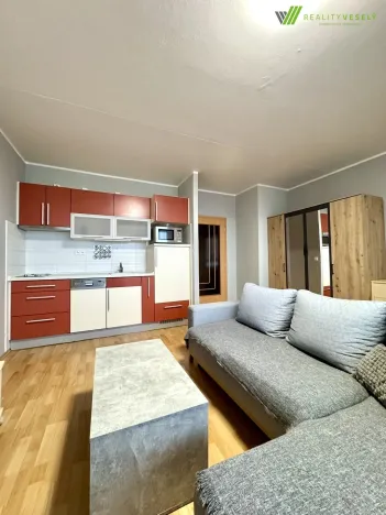 Pronájem bytu 2+kk, Brno, ulice Kosmonautů, 38 m2