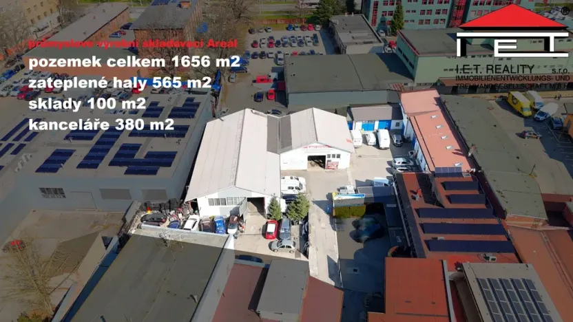 Prodej skladu, Ostrava, Nádražní, 1031 m2