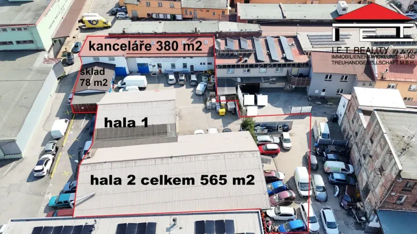 Prodej skladu, Ostrava, Nádražní, 1031 m2