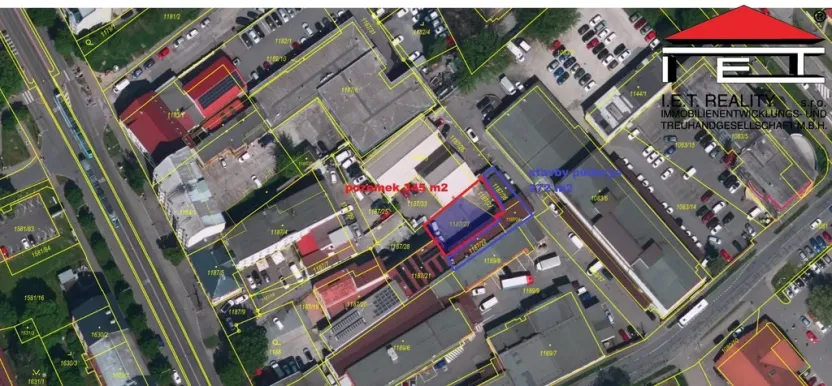 Prodej skladu, Ostrava, Nádražní, 1031 m2