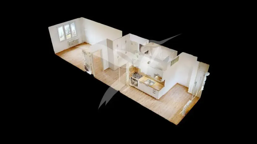 Pronájem bytu 1+1, Domažlice, Kunešova, 45 m2