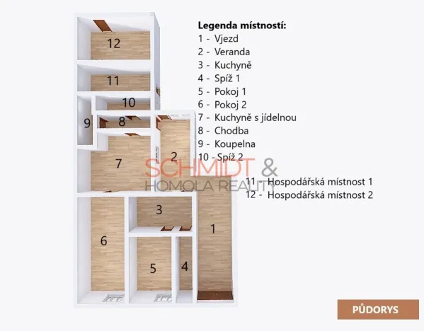 Prodej rodinného domu, Uherčice, 160 m2