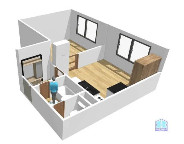 Prodej bytu 1+1, Plzeň - Doubravka, Popelnicová, 36 m2