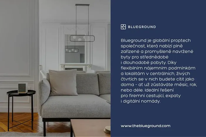 Pronájem bytu 2+kk, Praha - Vinohrady, Chodská, 49 m2