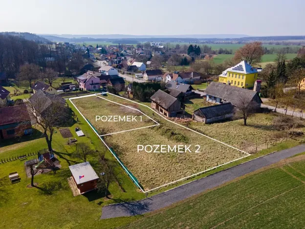 Prodej pozemku pro bydlení, Obruby, 1200 m2