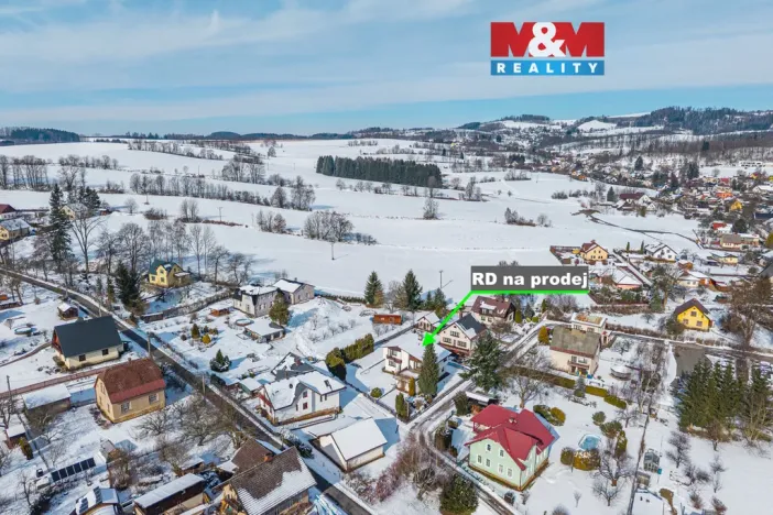 Prodej rodinného domu, Horní Branná, 300 m2