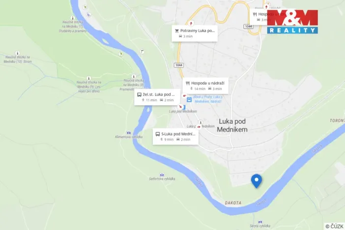 Prodej chaty, Jílové u Prahy - Luka pod Medníkem, 70 m2