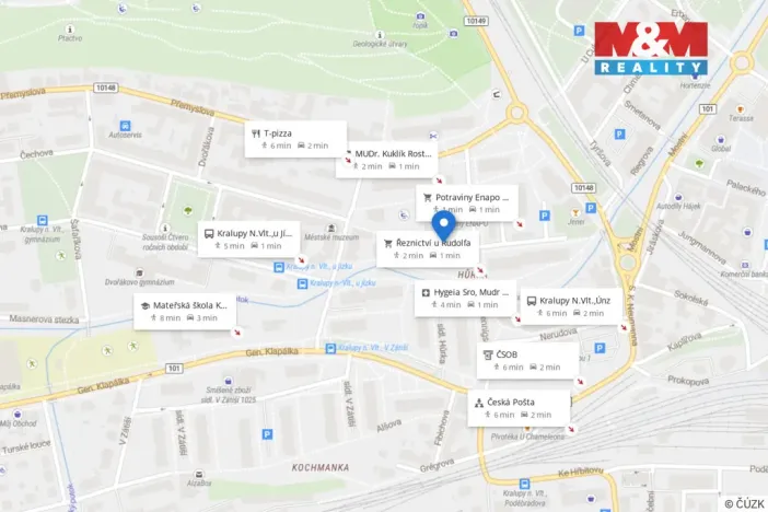 Prodej bytu 1+1, Kralupy nad Vltavou, sídl. Hůrka, 32 m2