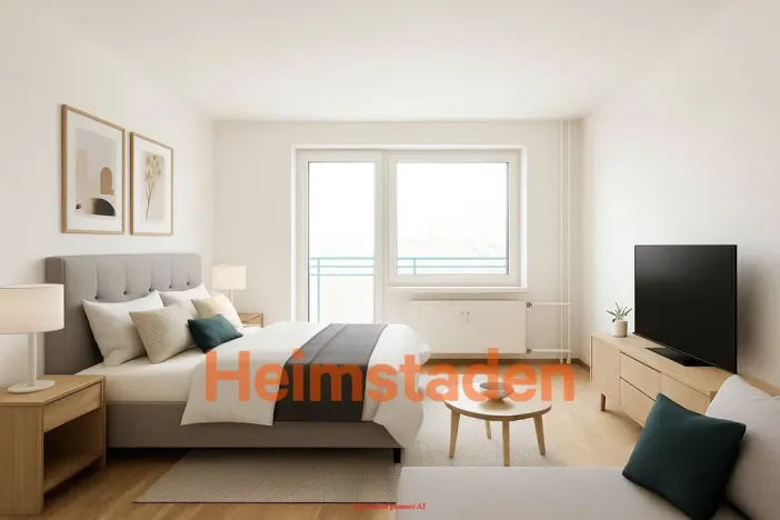 Pronájem bytu 1+kk, Ostrava - Zábřeh, Petruškova, 28 m2