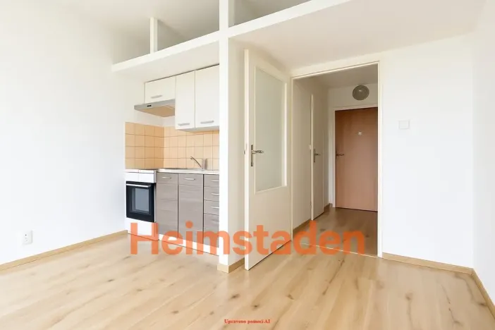 Pronájem bytu 1+kk, Ostrava - Zábřeh, Petruškova, 28 m2