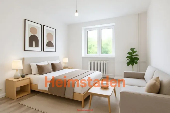 Pronájem bytu 1+1, Ostrava - Poruba, náměstí Jana Nerudy, 37 m2