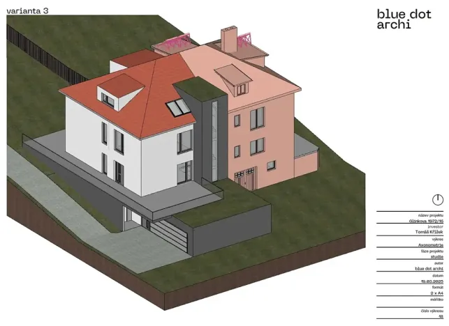 Prodej rodinného domu, Praha - Dejvice, Glinkova, 280 m2