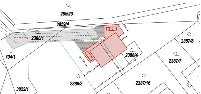 Prodej pozemku pro bydlení, Chrudim, Na Valech, 1181 m2
