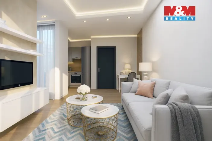 Prodej bytu 1+kk, Kralupy nad Vltavou, Nádražní, 42 m2