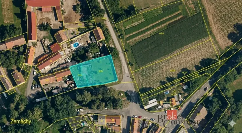 Prodej pozemku pro bydlení, Jimlín, 135 m2