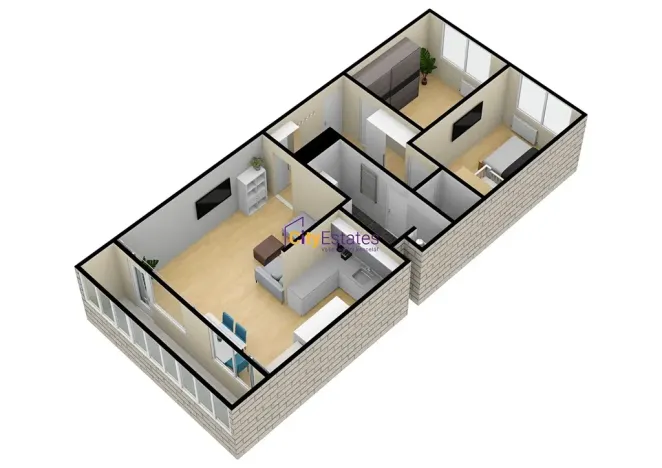 Prodej bytu 3+kk, Praha - Prosek, Lovosická, 67 m2