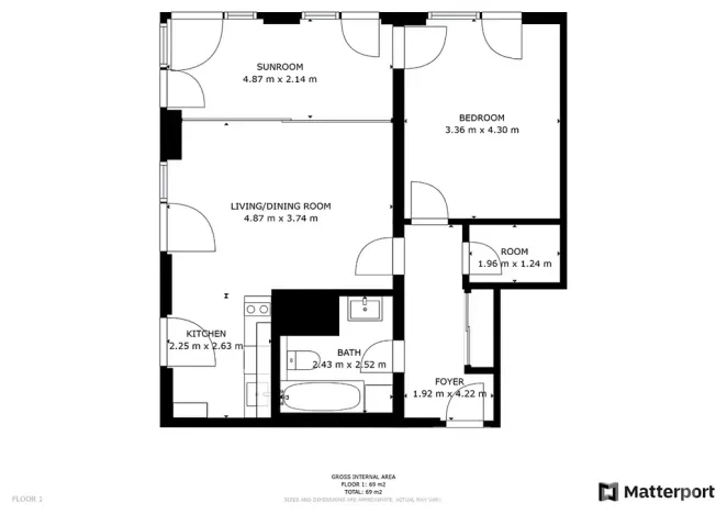 Pronájem bytu 2+kk, Praha - Žižkov, Olšanská, 56 m2