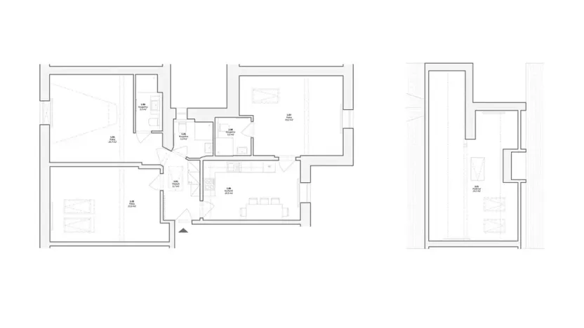 Prodej bytu 3+1, Praha - Libeň, Českomoravská, 110 m2