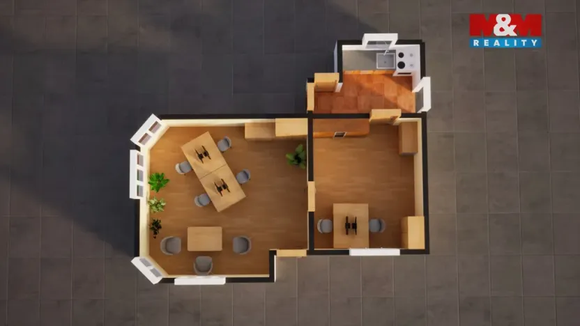 Pronájem kanceláře, Liberec - Liberec V-Kristiánov, Březinova, 95 m2