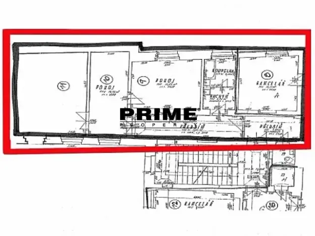Pronájem kanceláře, Praha - Nové Město, Lazarská, 110 m2