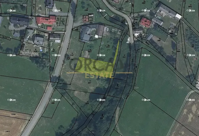 Prodej pole, Větřkovice, 1090 m2