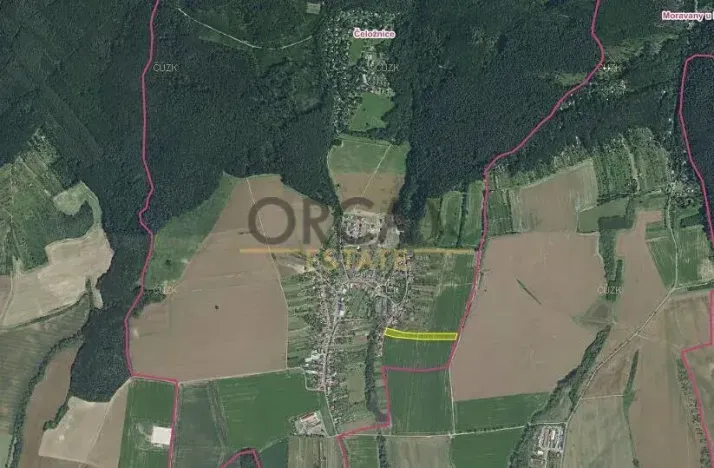 Prodej pole, Čeložnice, 1143 m2