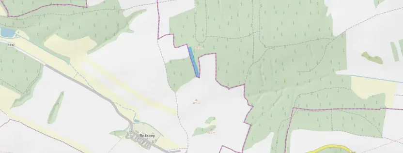 Prodej lesa, Blížejov - Lštění, 4624 m2