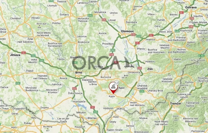 Prodej pole, Kyjov, 2459 m2