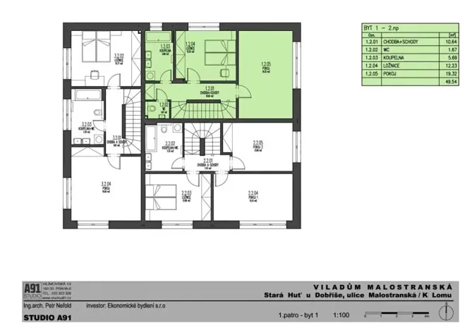 Prodej bytu 4+kk, Stará Huť, K Lomu, 104 m2