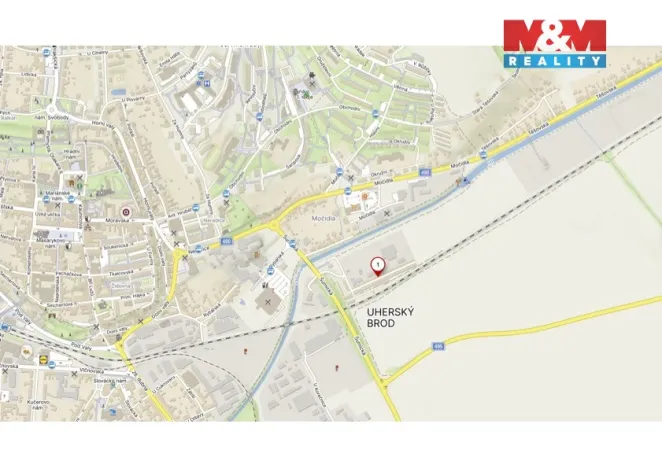 Pronájem garáže, Uherský Brod, Šumická, 20 m2