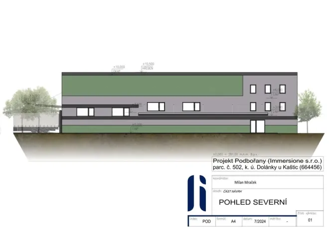 Prodej komerčního pozemku, Podbořany, 3968 m2