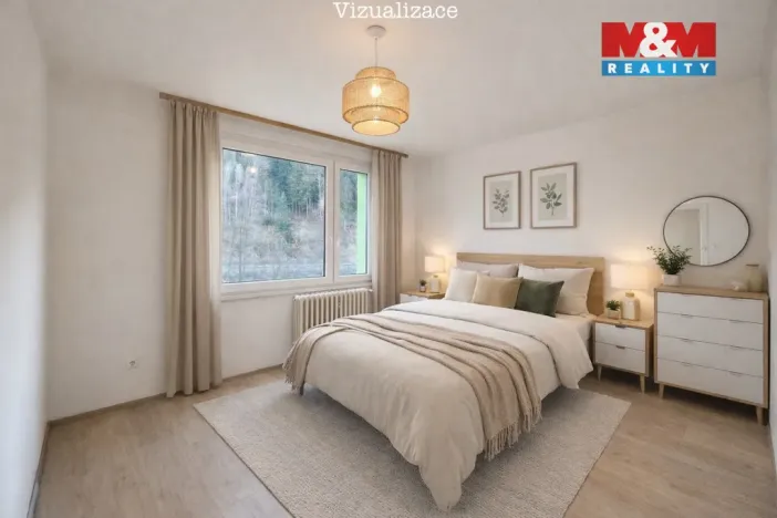 Prodej bytu 4+1, Záchlumí, 74 m2