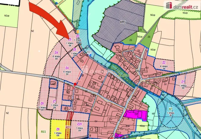 Prodej pozemku pro bydlení, Bykoš, 4794 m2