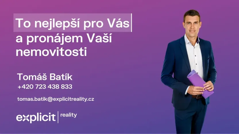 Pronájem bytu 2+kk, Zlín, Pod Křiby, 40 m2