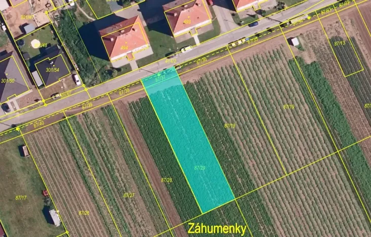 Prodej pozemku pro bydlení, Kupařovice, 973 m2