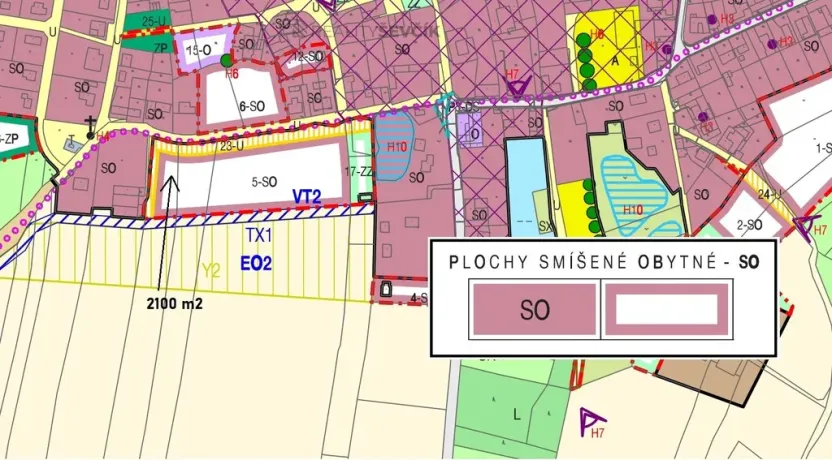 Prodej pozemku pro bydlení, Příbraz, 2100 m2