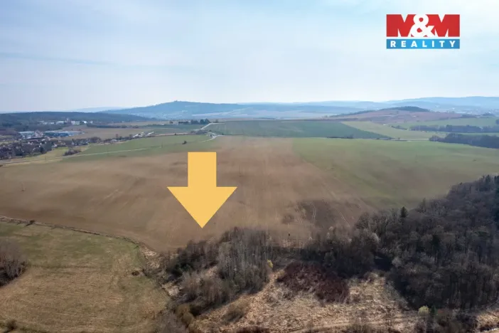 Prodej pole, Plzeň - Božkov, 14072 m2