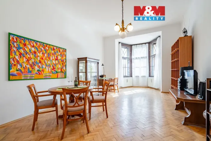 Pronájem bytu 2+kk, Praha, Václavkova, 66 m2