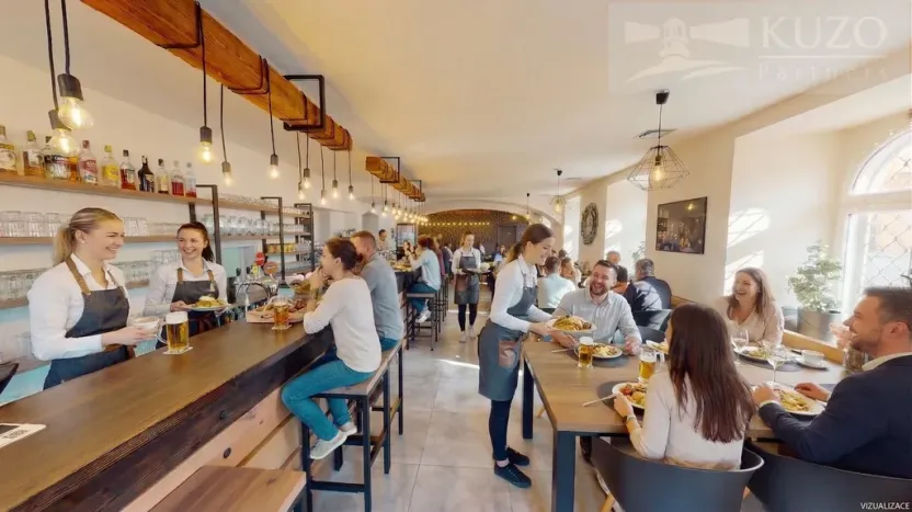 Prodej restaurace, Příbram - Příbram VI-Březové Hory, náměstí J. A. Alise, 450 m2